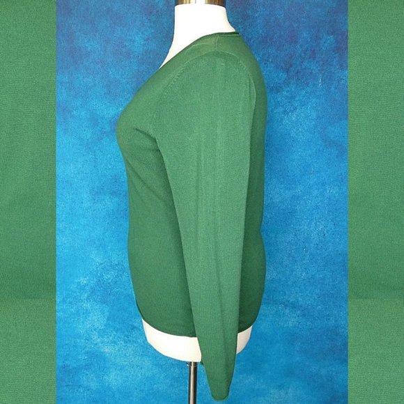 White Stag Green V Neck Sweater XXL - Picture 4 of 8